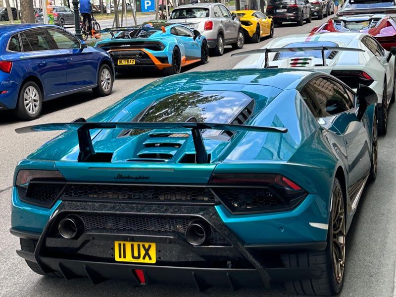 Lamborghini Huracán (2023) spotted in Vienna, Austria