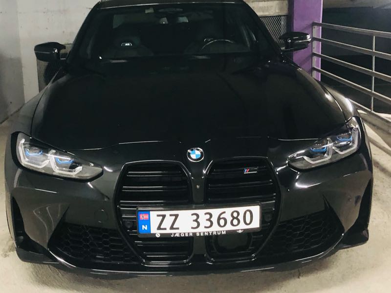 BMW M3 (2021) spotted in Haugesund, Norway