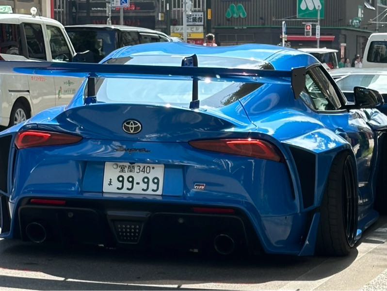 Toyota Supra spotted in Sapporo