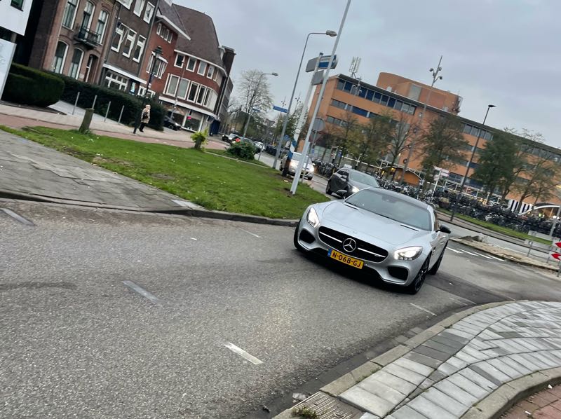 Mercedes-Benz AMG GT spotted in Hilversum