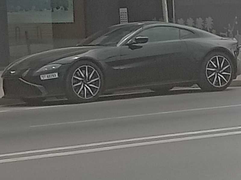 Aston Martin Vantage spotted in Casablanca