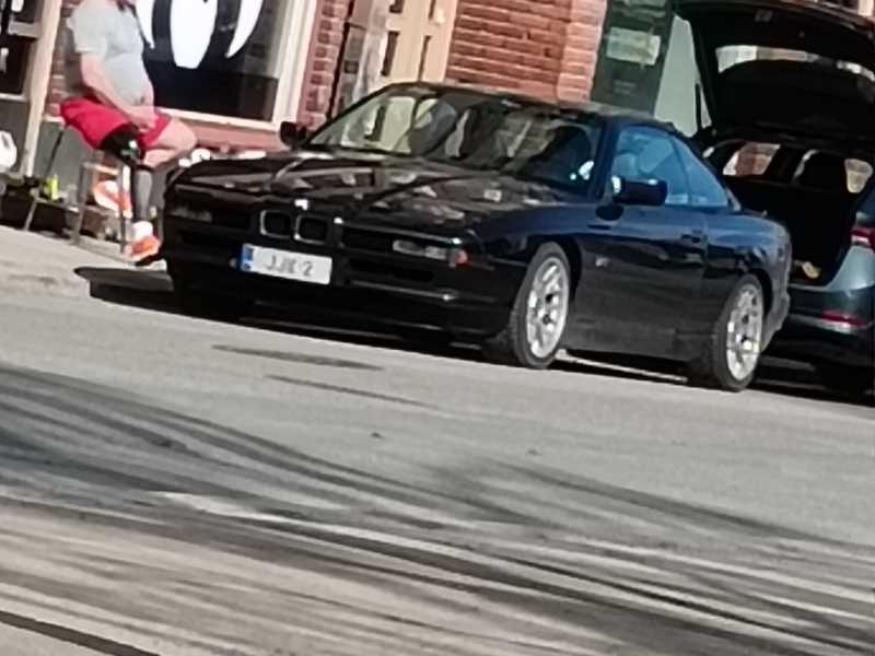 BMW 850i spotted in Lappeenranta