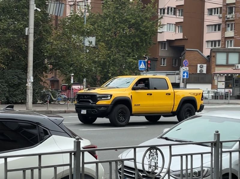 Ram 1500 TRX spotted in Kyiv