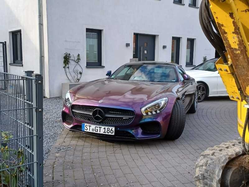 Mercedes-Benz AMG GT spotted in Rheine