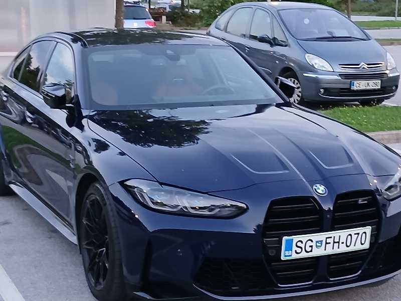 BMW M3 spotted in Slovenj Gradec