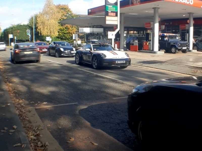 Porsche 718 Spyder (2020) spotted in Manchester, United Kingdom
