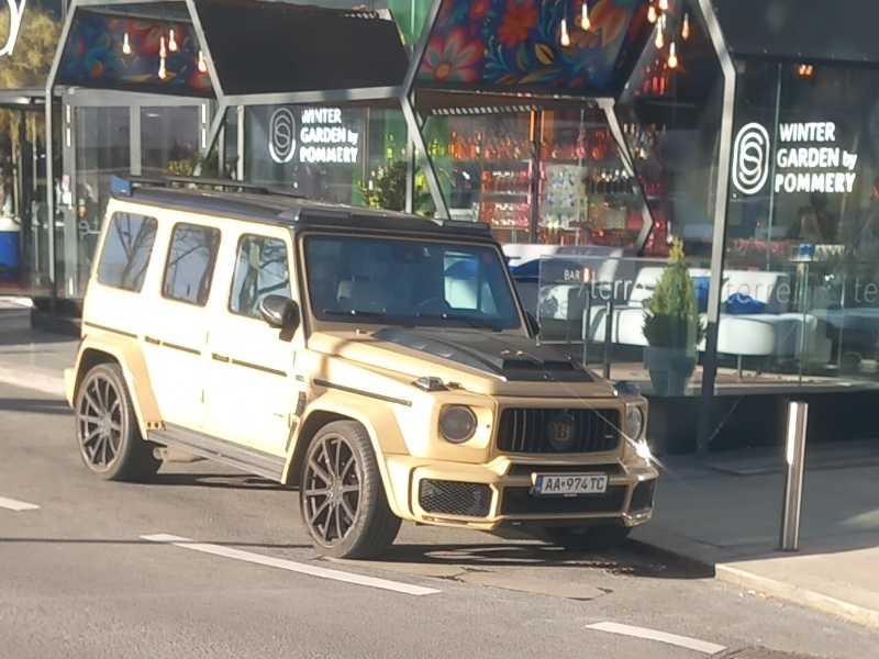 Mercedes-Benz G-Class (2026) spotted in Vienna, Austria