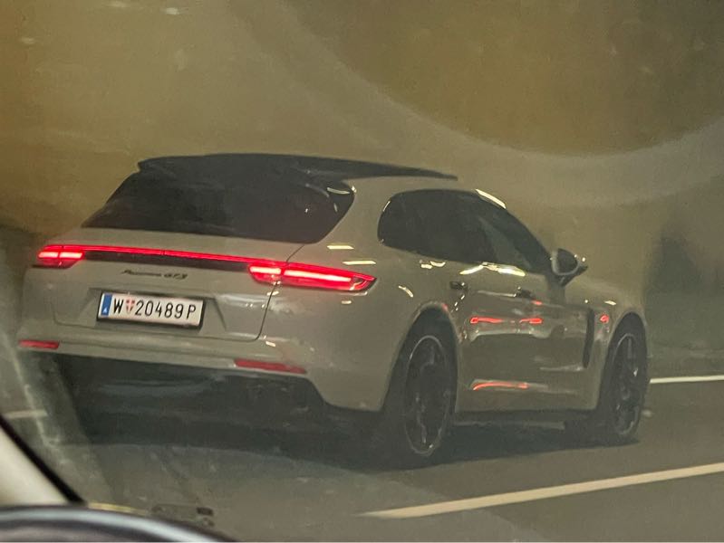 Porsche Panamera Turbo S spotted in Vienna