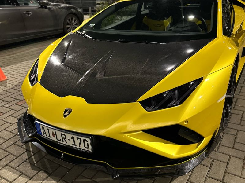 Lamborghini Huracán spotted in Miskolc