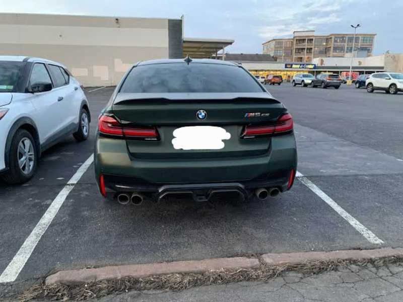 BMW M5 CS spotted in Istanbul