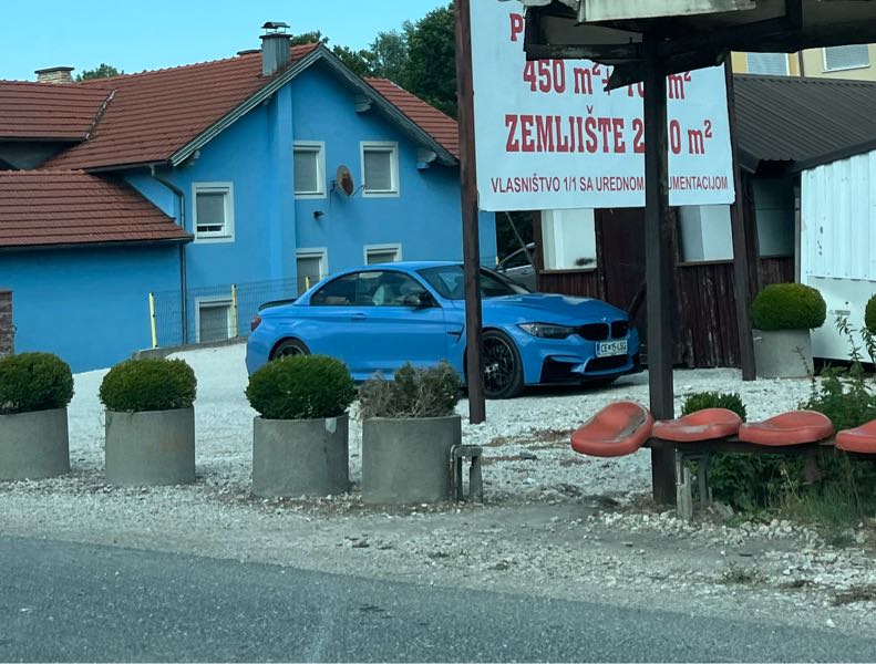 BMW M4 spotted in Tuzla