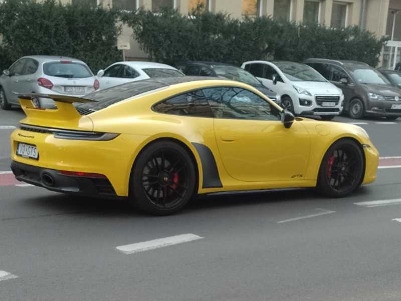 Porsche 911 GT3 (2022) spotted in Ostrów Wielkopolski, Poland