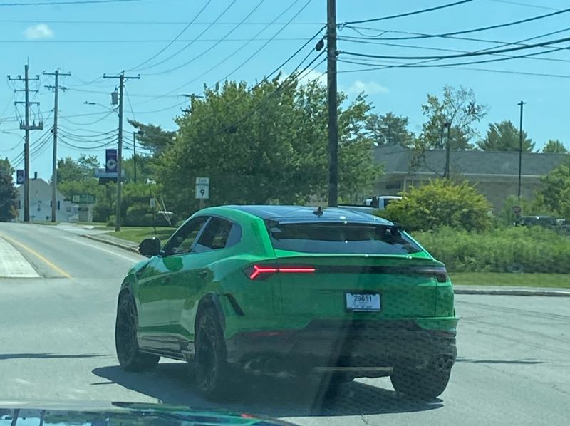 Lamborghini Urus spotted in Bangor