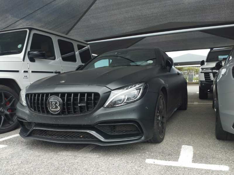 Mercedes-Benz C63 AMG spotted in Mossel Bay
