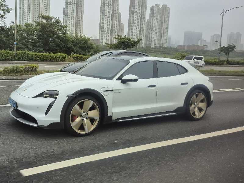 Porsche Taycan spotted in Incheon