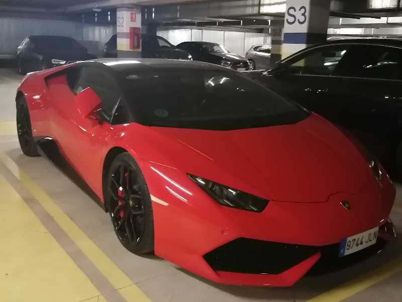 Lamborghini Huracán spotted in Murcia