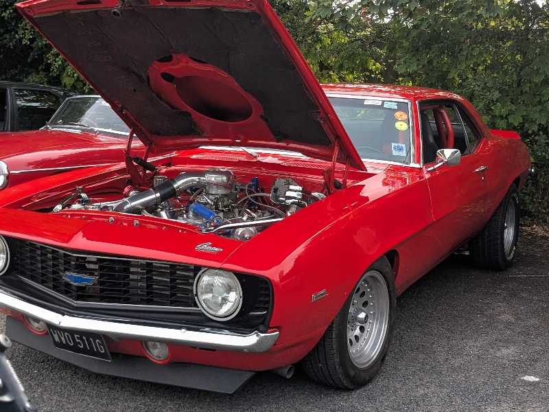 Chevrolet Camaro spotted in Kidderminster