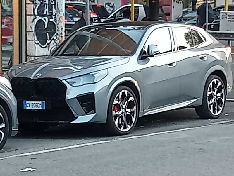 BMW X6 M (2022) spotted in Rome, Italy