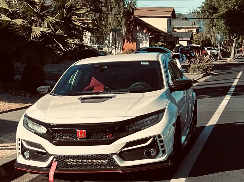Honda Civic Type R spotted in Radford