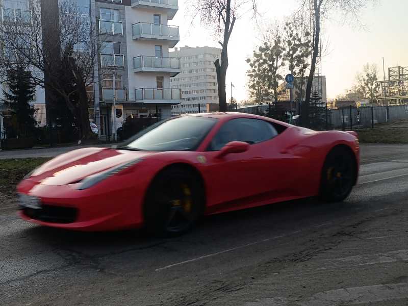 Ferrari 458 (2010) spotted in Gdańsk, Poland