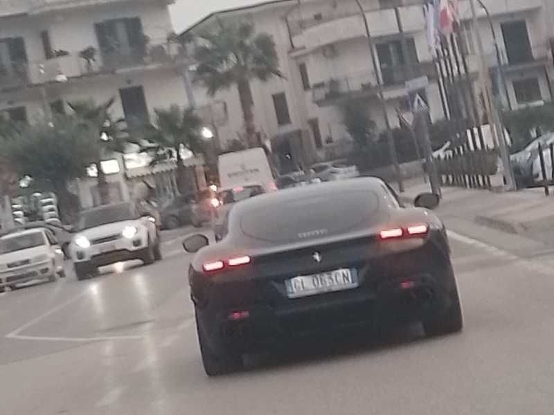 Ferrari Roma (2020) spotted in Naples, Italy