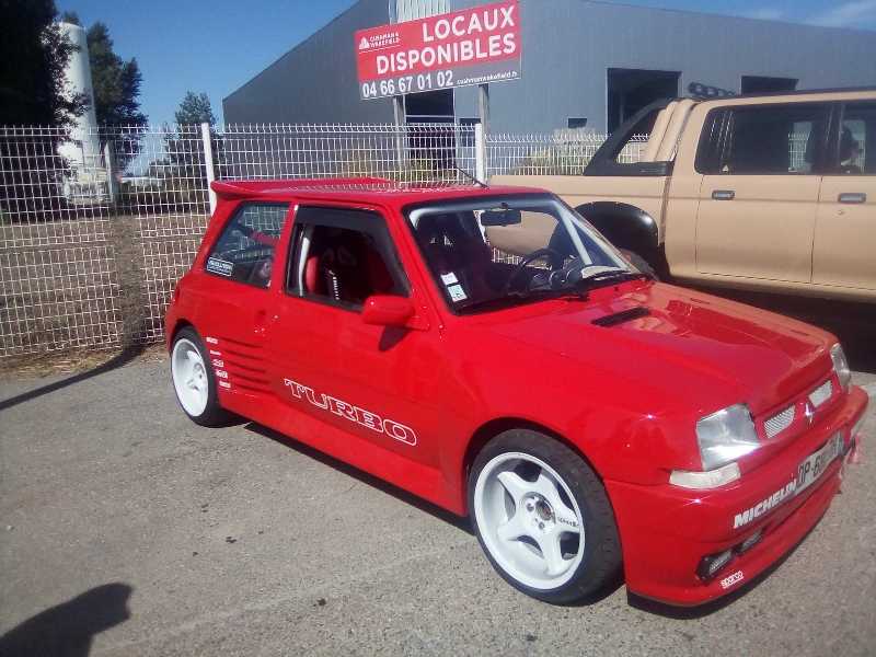 Renault 5 Turbo spotted in Nîmes