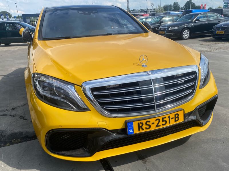 Mercedes-Benz S63 AMG spotted in Rotterdam