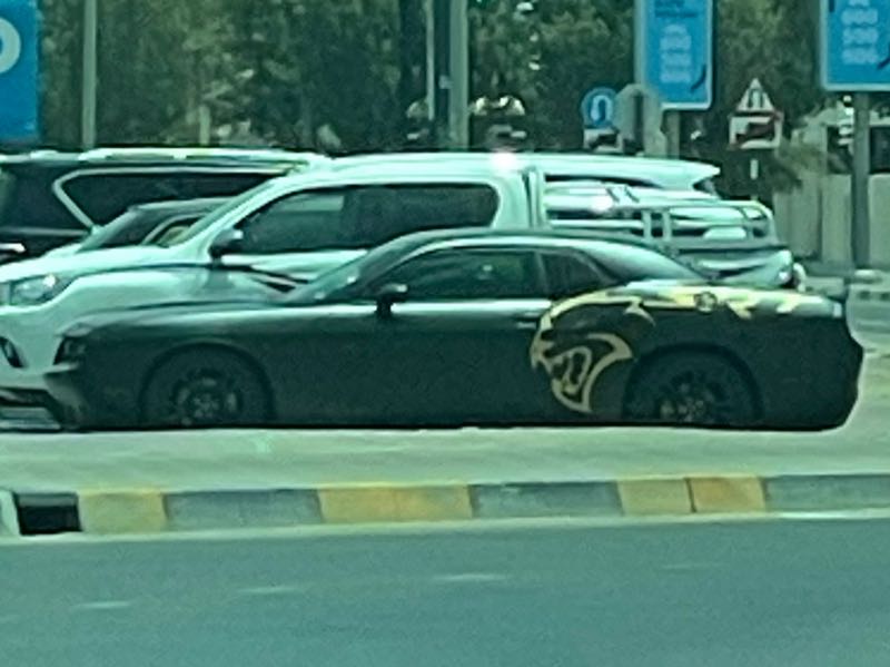 Dodge Charger SRT Hellcat spotted in Al Ain City