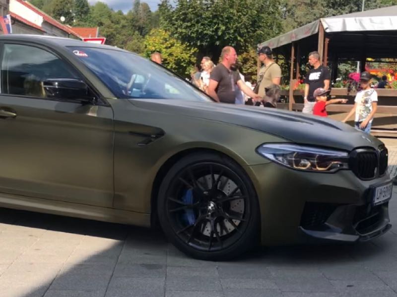 BMW M5 (2019) spotted in Brezno, Slovakia