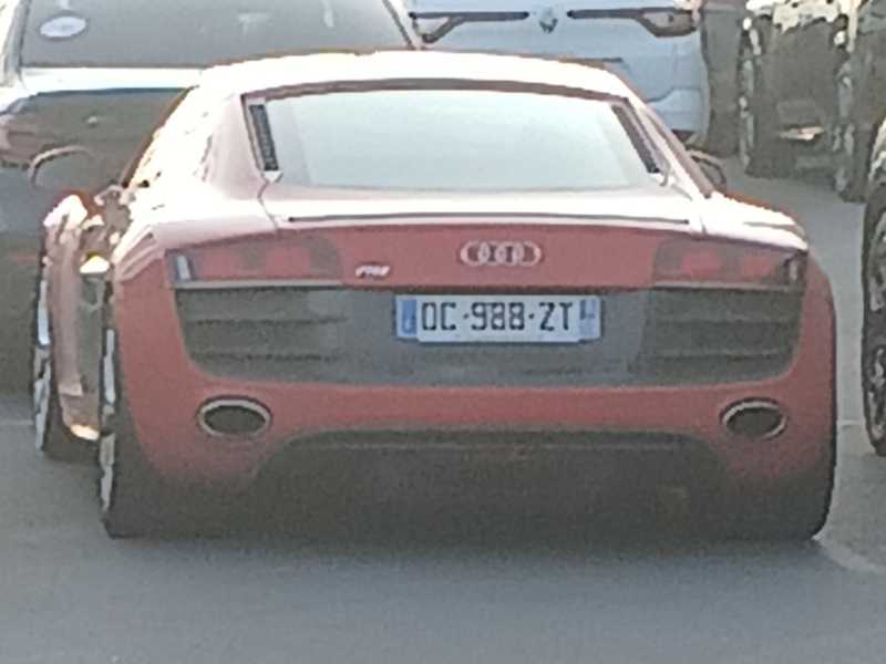Audi R8 spotted in Lille
