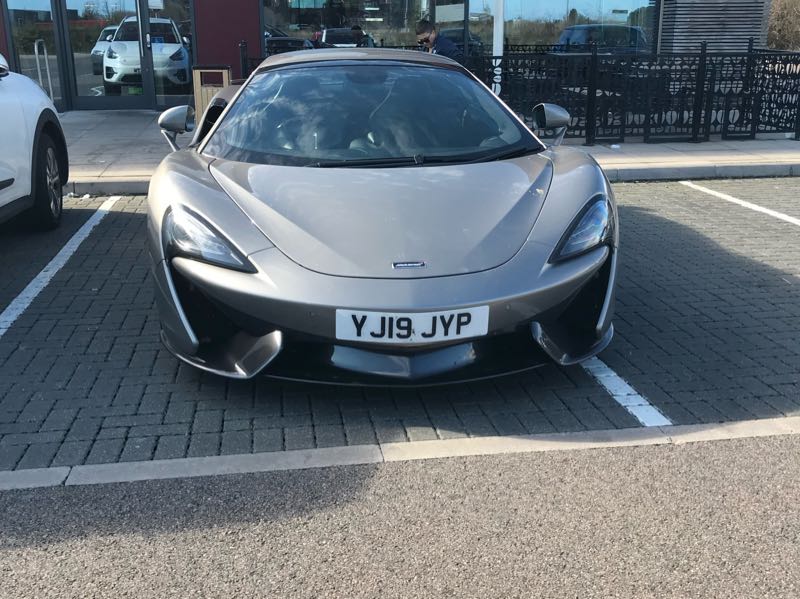 McLaren 570S spotted in Chelmsford