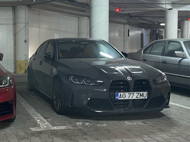 BMW M3 (2021) spotted in Piteşti, Romania