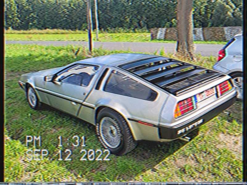 DeLorean DMC-12 spotted in Zossen