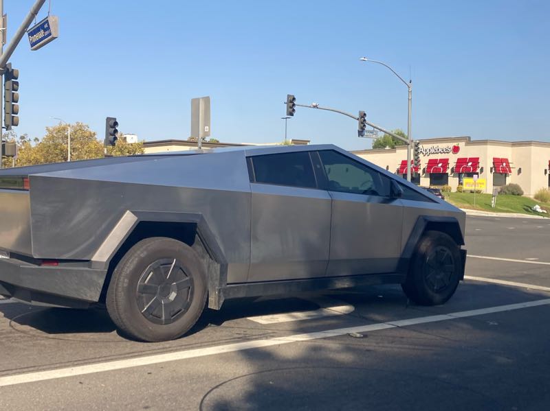 Tesla Cybertruck spotted in Lanshan