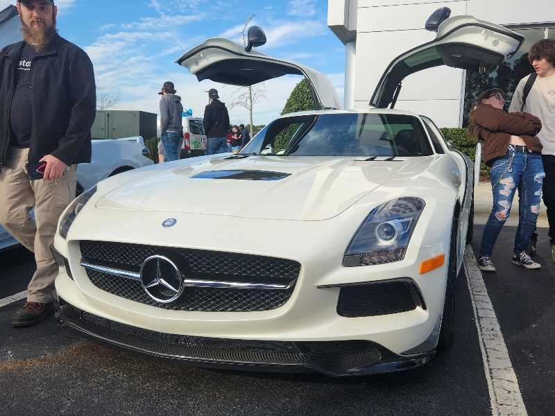 Mercedes-Benz SLS AMG spotted in Cary