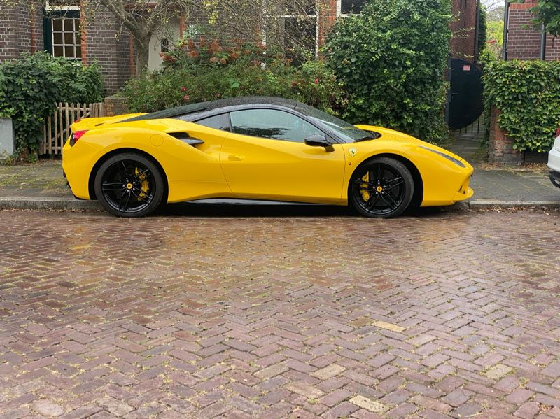 Ferrari 488 GTB spotted in Breda