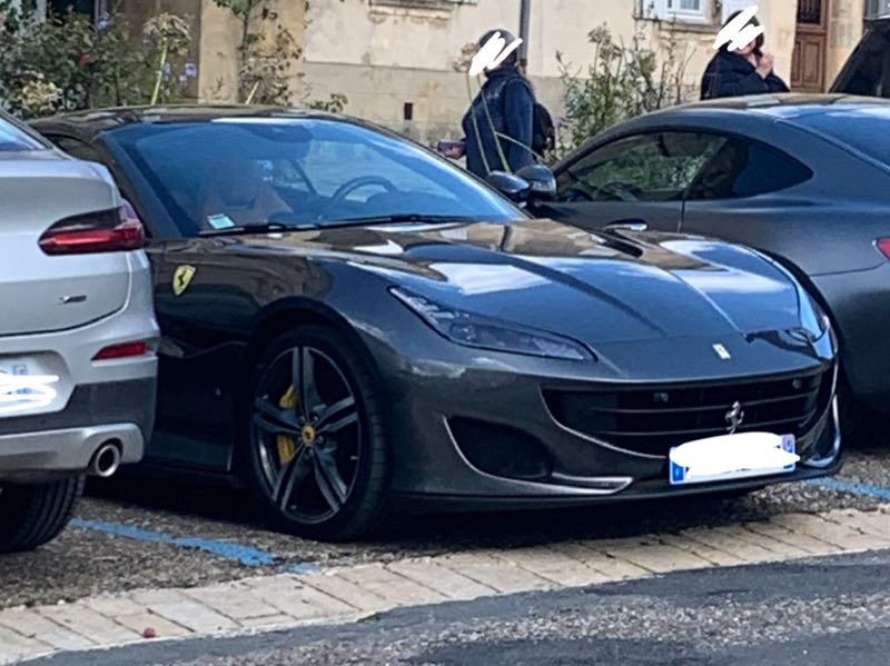 Ferrari Portofino spotted in Bazas