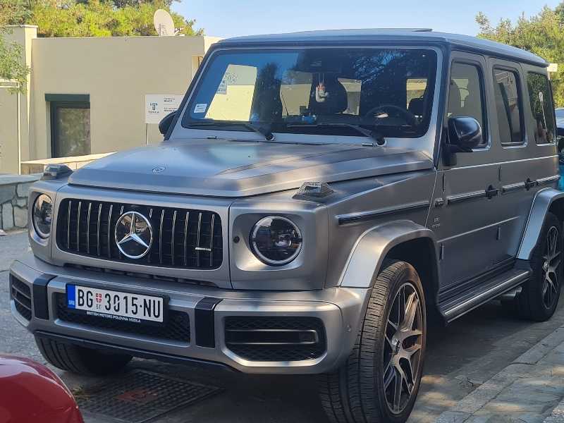 Mercedes-Benz G-Class spotted in Kavála