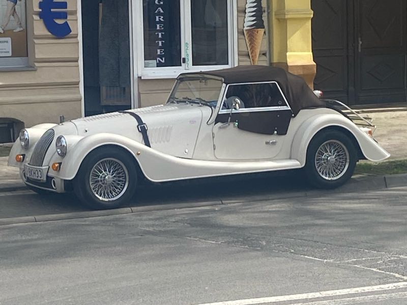 Morgan Plus 4 spotted in Zgorzelec