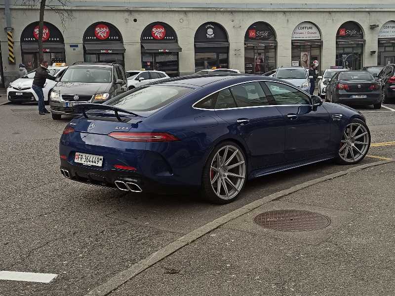 Mercedes-Benz AMG GT 4-Door Coupe spotted in Bulle