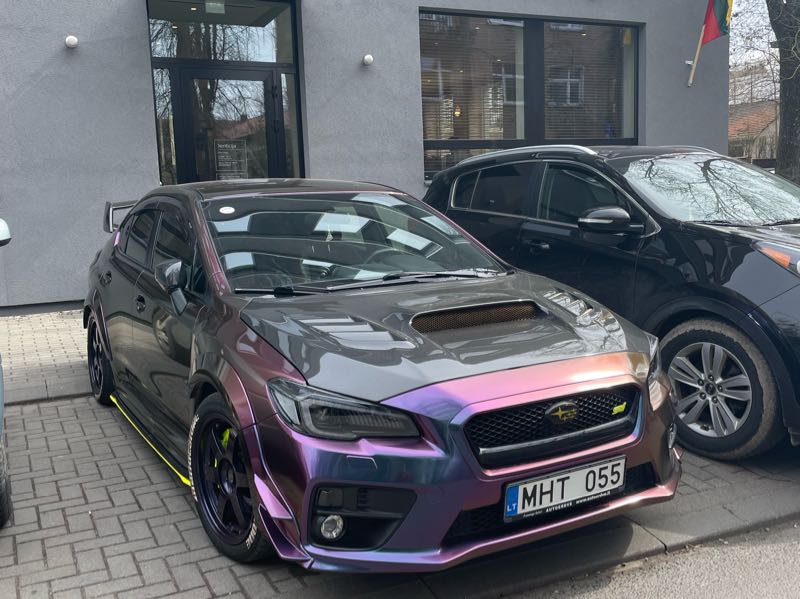 Subaru WRX (2015) spotted in Vilnius, Lithuania