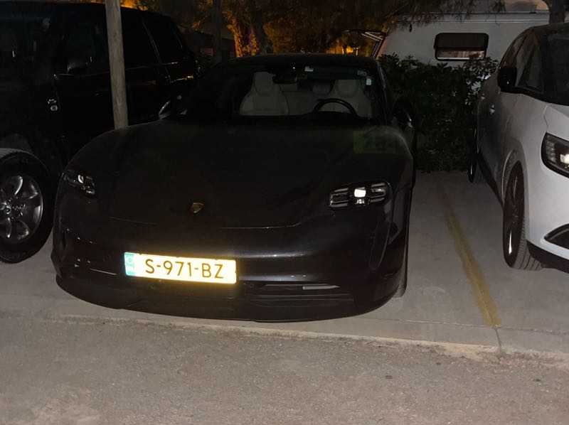 Porsche Taycan (2020) spotted in Tarragona, Spain