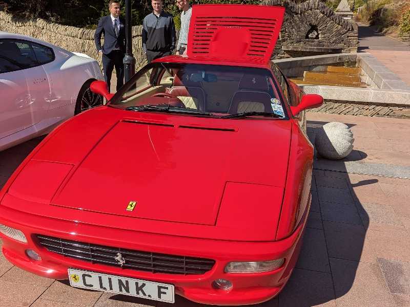 Ferrari F355 spotted in Crieff