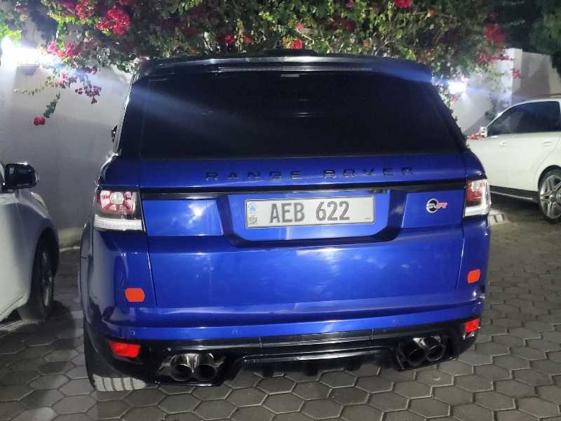Land Rover Range Rover Sport SVR spotted in Glyfáda