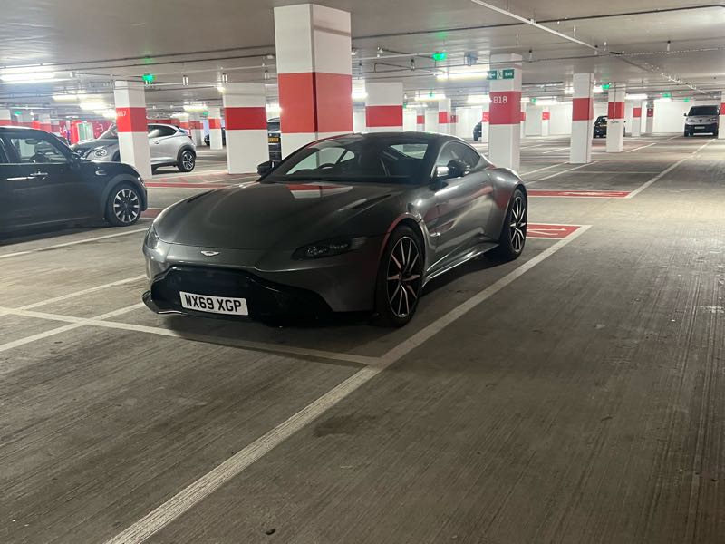 Aston Martin Vantage spotted in Bath