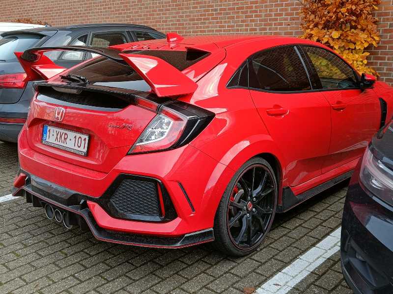 Honda Civic Type R spotted in Gent