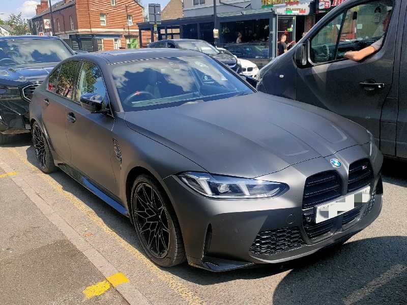 BMW M3 (2025) spotted in Sheffield, United Kingdom