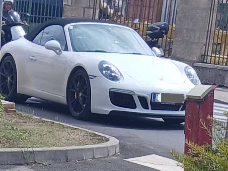 Porsche 911 Carrera 4S Cabriolet (2016) spotted in Pula, Croatia