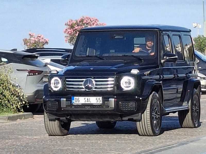 Mercedes-Benz G-Class spotted in Samsun