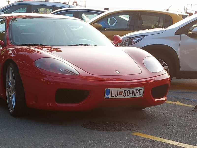 Ferrari F430 spotted in Novi Vinodolski